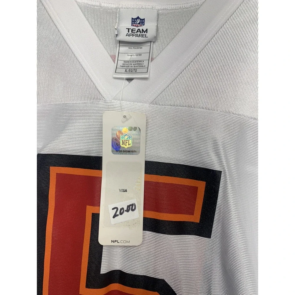 Tampa Bay Buccaneers Football Jersey Mens XL #5 Josh Freeman Bucs White